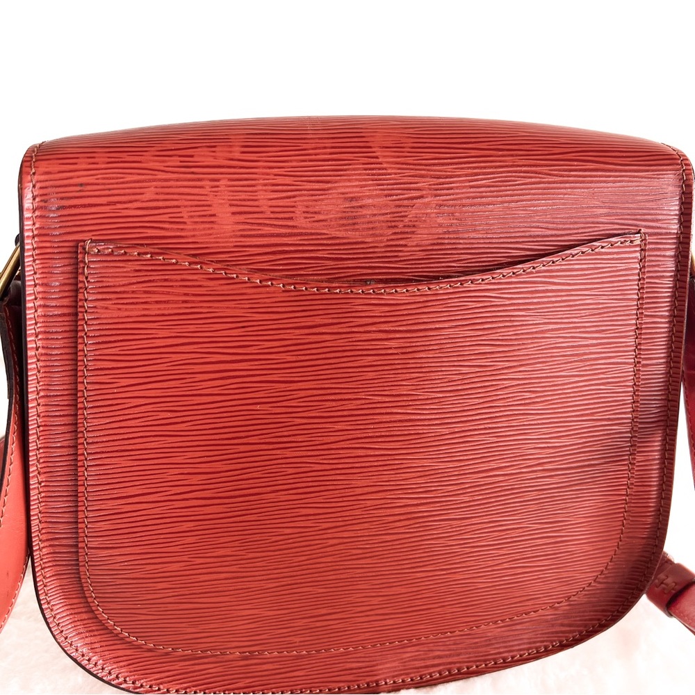 Louis Vuitton Saint Cloud In Brown Epi Leather Vintage Crossbody Shoulder Bag - Picture 5 of 16